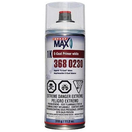 Spraymax, Peter Kwasny 1K E-Coat Primer- White, Can 3680230